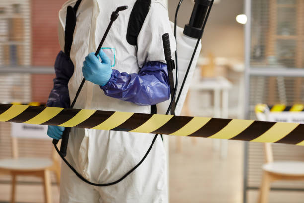 Professional Trauma Scene Cleanup technician working in Elgin, OR